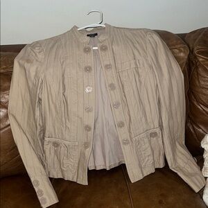Mossimo Supply Co. Beige Utility Jacket